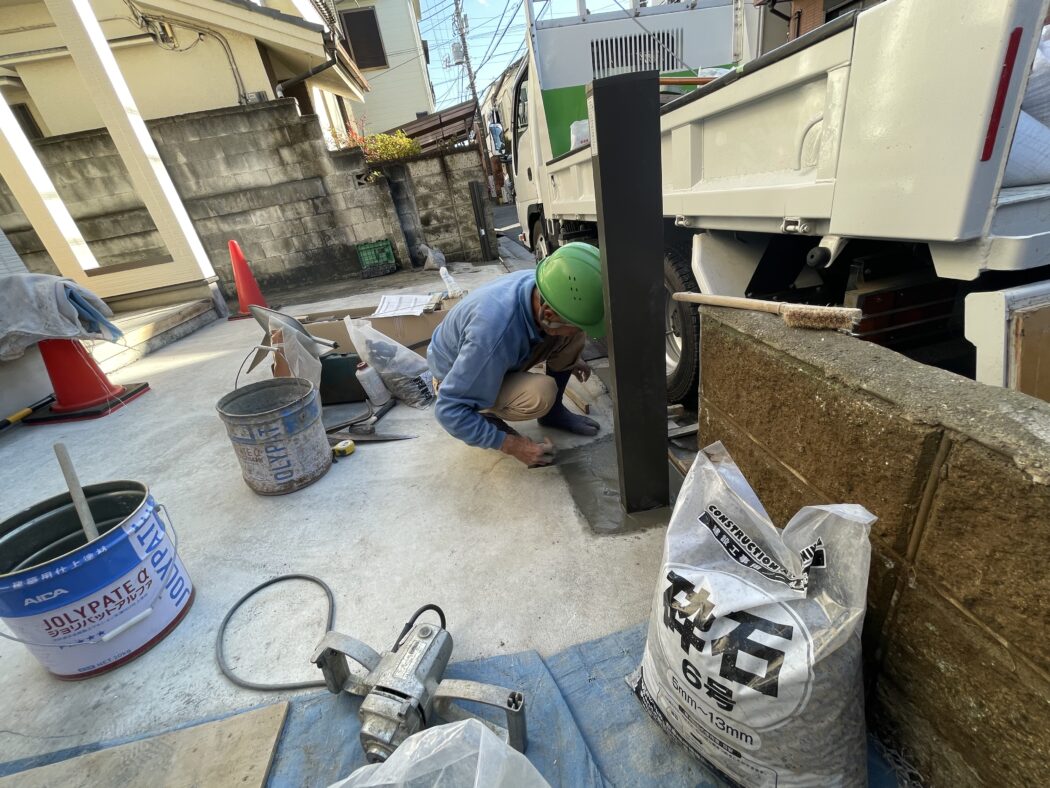 江戸川区耐震補強リフォーム工事K様邸 外構工事🏡