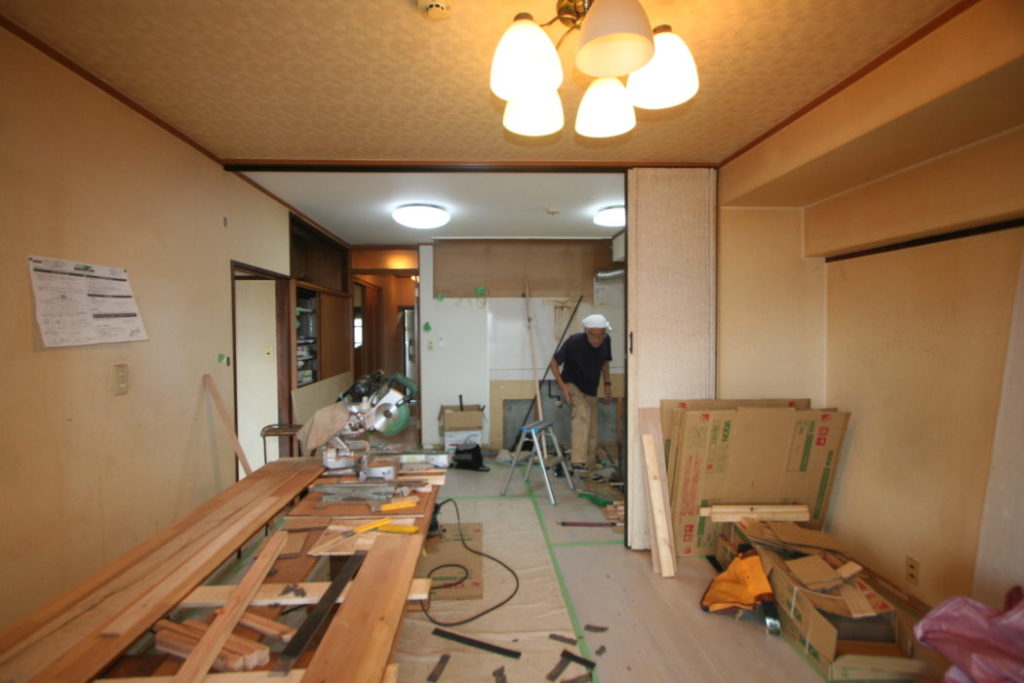江戸川区マンションT様邸 フルリフォーム工事です🏢