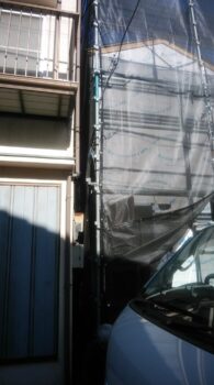 江戸川区スケルトンリフォームF様邸　外壁工事👷